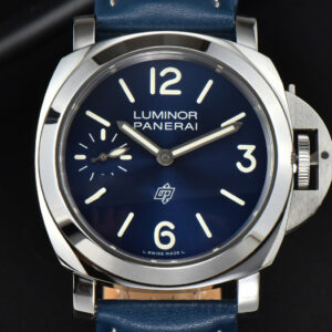 PAM1085 44mm HWF Blue Dial Blue Leather Strap A6497