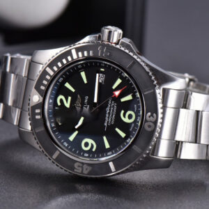 Superocean Automatic TF 44MM Black Dial SS Bracelet A2824 - Image 23