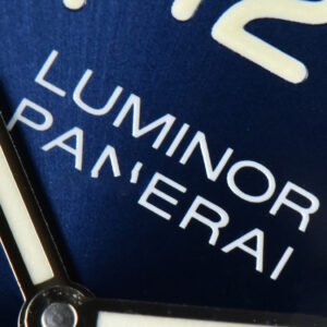 PAM1085 44mm HWF Blue Dial Blue Leather Strap A6497 - Image 2