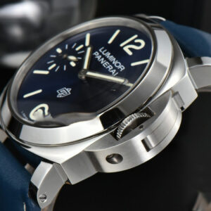 PAM1085 44mm HWF Blue Dial Blue Leather Strap A6497 - Image 6