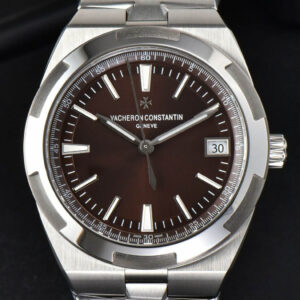 Overseas 4500V 41mm ZF Brown Dial SS Bracelet A5100