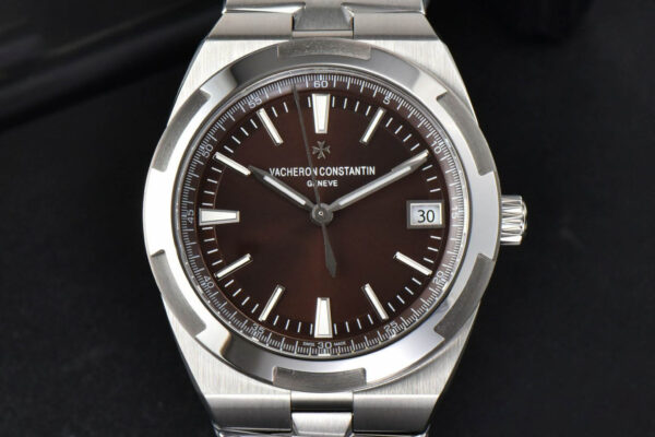 Overseas 4500V 41mm ZF Brown Dial SS Bracelet A5100