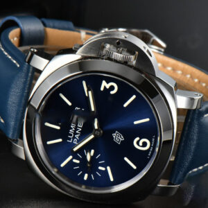 PAM1085 44mm HWF Blue Dial Blue Leather Strap A6497 - Image 8