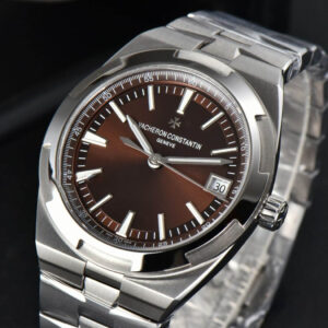 Overseas 4500V 41mm ZF Brown Dial SS Bracelet A5100 - Image 10