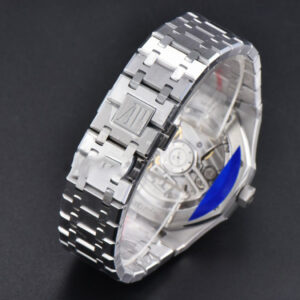 Royal Oak 15510 “50th Anniversary” ORF 41MM SS White Dial SS Bracelet SA4302 - Image 6