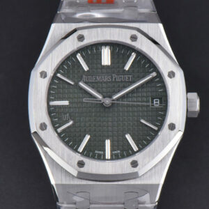 Royal Oak 15510 “50th Anniversary” ORF 41MM SS Green Dial SS Bracelet SA4302