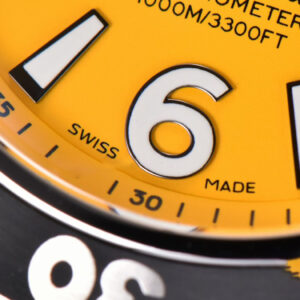 Superocean Automatic TF 44MM Yellow Dial Black Bezel SS Bracelet A2824 - Image 19