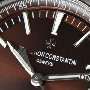 Overseas 4500V 41mm ZF Brown Dial SS Bracelet A5100 - Image 11