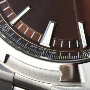 Overseas 4500V 41mm ZF Brown Dial SS Bracelet A5100 - Image 13
