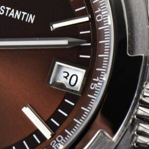 Overseas 4500V 41mm ZF Brown Dial SS Bracelet A5100 - Image 14