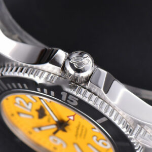 Superocean Automatic TF 44MM Yellow Dial Black Bezel SS Bracelet A2824 - Image 23