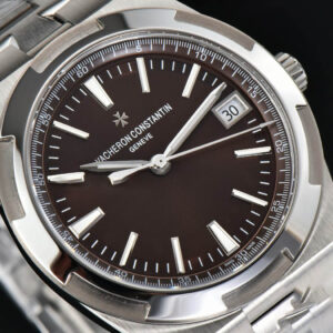 Overseas 4500V 41mm ZF Brown Dial SS Bracelet A5100 - Image 16