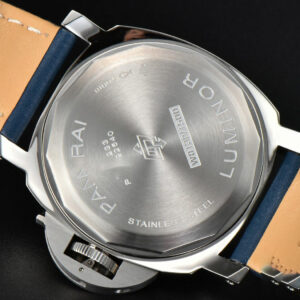 PAM1085 44mm HWF Blue Dial Blue Leather Strap A6497 - Image 18