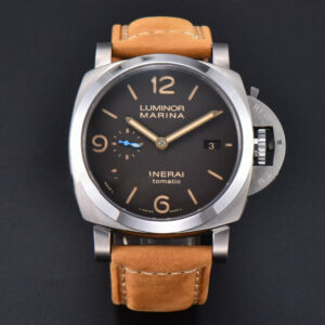 PAM1351 44mm TTF Brown Dial Brown Leather Strap P9001 - Image 20