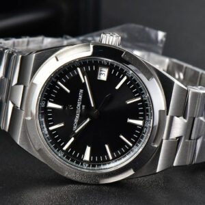 Overseas 4500V 41mm ZF Black Dial SS Bracelet A5100 - Image 17