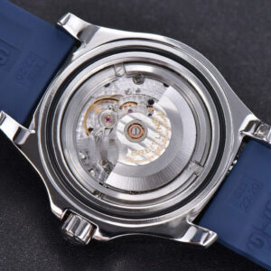 Superocean Automatic TF 44MM Blue Dial Blue Rubber Strap A2824 - Image 3