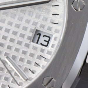 Royal Oak 15510 “50th Anniversary” ORF 41MM SS White Dial SS Bracelet SA4302 - Image 13