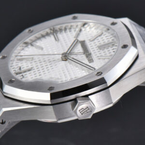 Royal Oak 15510 “50th Anniversary” ORF 41MM SS White Dial SS Bracelet SA4302 - Image 15