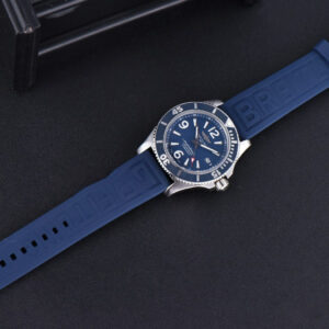 Superocean Automatic TF 44MM Blue Dial Blue Rubber Strap A2824 - Image 9