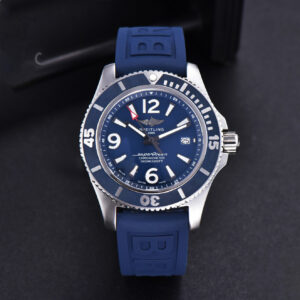 Superocean Automatic TF 44MM Blue Dial Blue Rubber Strap A2824 - Image 10