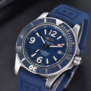 Superocean Automatic TF 44MM Blue Dial Blue Rubber Strap A2824 - Image 11