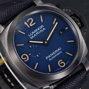 PAM1021 TTF 44MM Blue Dial Blue Nato Strap P9010 - Image 26