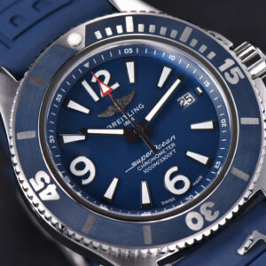 Superocean Automatic TF 44MM Blue Dial Blue Rubber Strap A2824 - Image 16