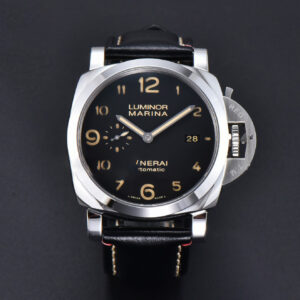 PAM910 TTF 44MM Black Dial Black Leather Strap P9010 - Image 17