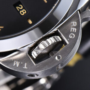 PAM910 TTF 44MM Black Dial Black Leather Strap P9010 - Image 24