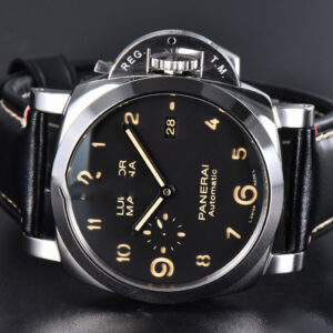 PAM910 TTF 44MM Black Dial Black Leather Strap P9010 - Image 28