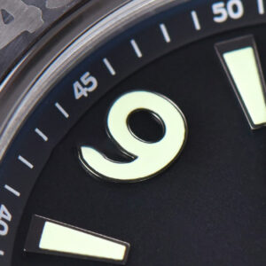Superocean Automatic TF 44MM Black Dial Black Rubber Strap A2824 - Image 2