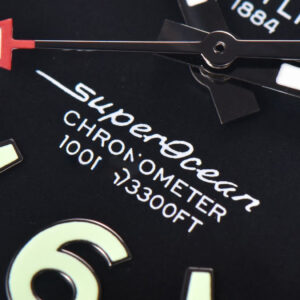 Superocean Automatic TF 44MM Black Dial Black Rubber Strap A2824 - Image 3