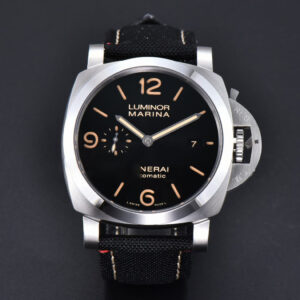 PAM1112 TTF 44MM Black Dial Black Nato Strap P9010 - Image 16