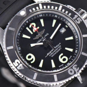 Superocean Automatic TF 44MM Black Dial Black Rubber Strap A2824 - Image 6