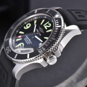 Superocean Automatic TF 44MM Black Dial Black Rubber Strap A2824 - Image 7