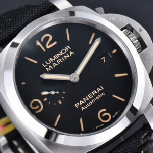 PAM1112 TTF 44MM Black Dial Black Nato Strap P9010 - Image 26