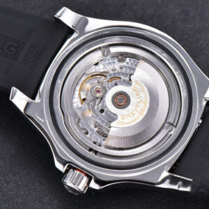 Superocean Automatic TF 44MM Yellow Dial Black Rubber Strap A2824 - Image 3
