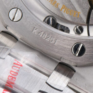 Royal Oak 15400 ORF 41MM Blue Textured Dial SS Bracelet A3120 Super Clone - Image 34
