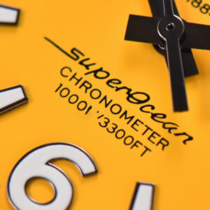 Superocean Automatic TF 44MM Yellow Dial Black Rubber Strap A2824 - Image 10