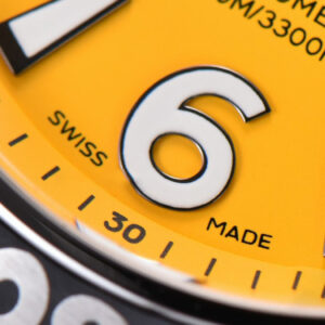 Superocean Automatic TF 44MM Yellow Dial Black Rubber Strap A2824 - Image 11