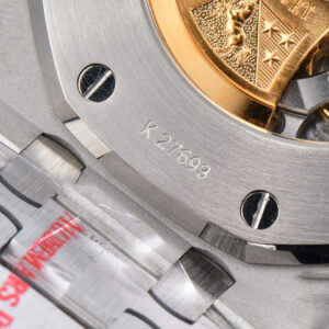 Royal Oak 15510 “50th Anniversary” ORF 41MM SS Green Dial SS Bracelet SA4302 - Image 29