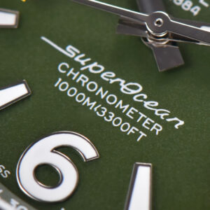 Superocean Automatic TF 44MM Green Dial Green Bezel Green Nylon Strap A2824 - Image 4