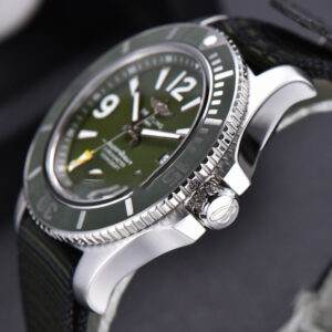 Superocean Automatic TF 44MM Green Dial Green Bezel Green Nylon Strap A2824 - Image 7