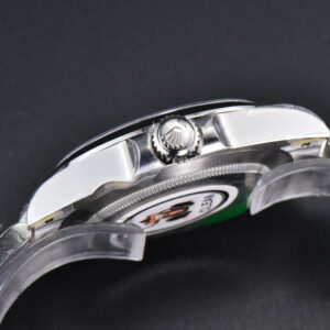 Air King 126900 40mm 904L Clean CF Black Dial SS Bracelet VR3230 - Image 13