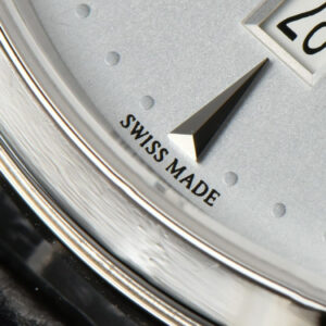Master Ultra Thin Date 1282510 40mm ZF Silver Dial Black Leather Strap A899 - Image 4