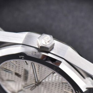 Royal Oak 15500 OMF 41MM White Textured Dial SS Bracelet MIYOTA 9015 V2 - Image 12