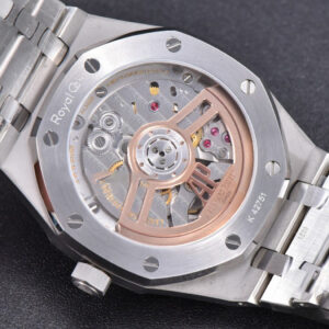 Royal Oak 15500 OMF 41MM Black Textured Dial SS Bracelet MIYOTA 9015 V2 - Image 6