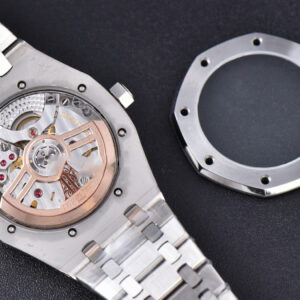 Royal Oak 15500 OMF 41MM Gray Textured Dial SS Bracelet MIYOTA 9015 V2 - Image 11