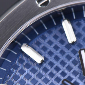 Royal Oak 15500 OMF 41MM Blue Textured Dial SS Bracelet MIYOTA 9015 V2 - Image 20