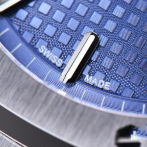 Royal Oak 15500 OMF 41MM Blue Textured Dial SS Bracelet MIYOTA 9015 V2 - Image 21